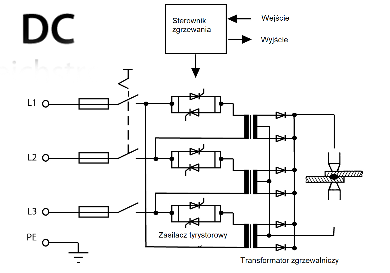 Схема ас дс