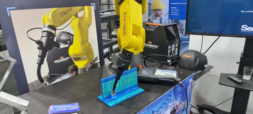 Symulator spawania robotem FANUC