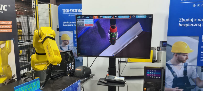 Symulator spawania robotem FANUC