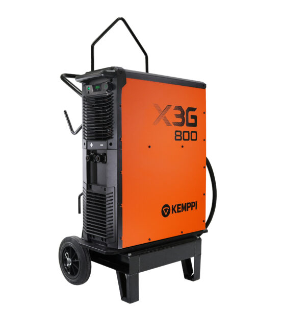 Kemppi X3G FastGouge 800-trolley-white-background